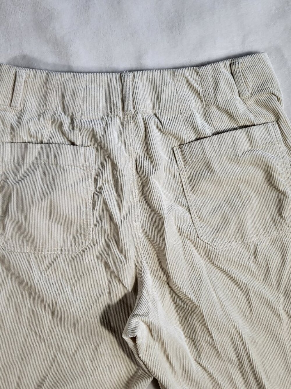 Maeve by Anthropologie - The Colette Cropped Wide-Leg Corduroy Pants - 31 - Picture 14 of 14